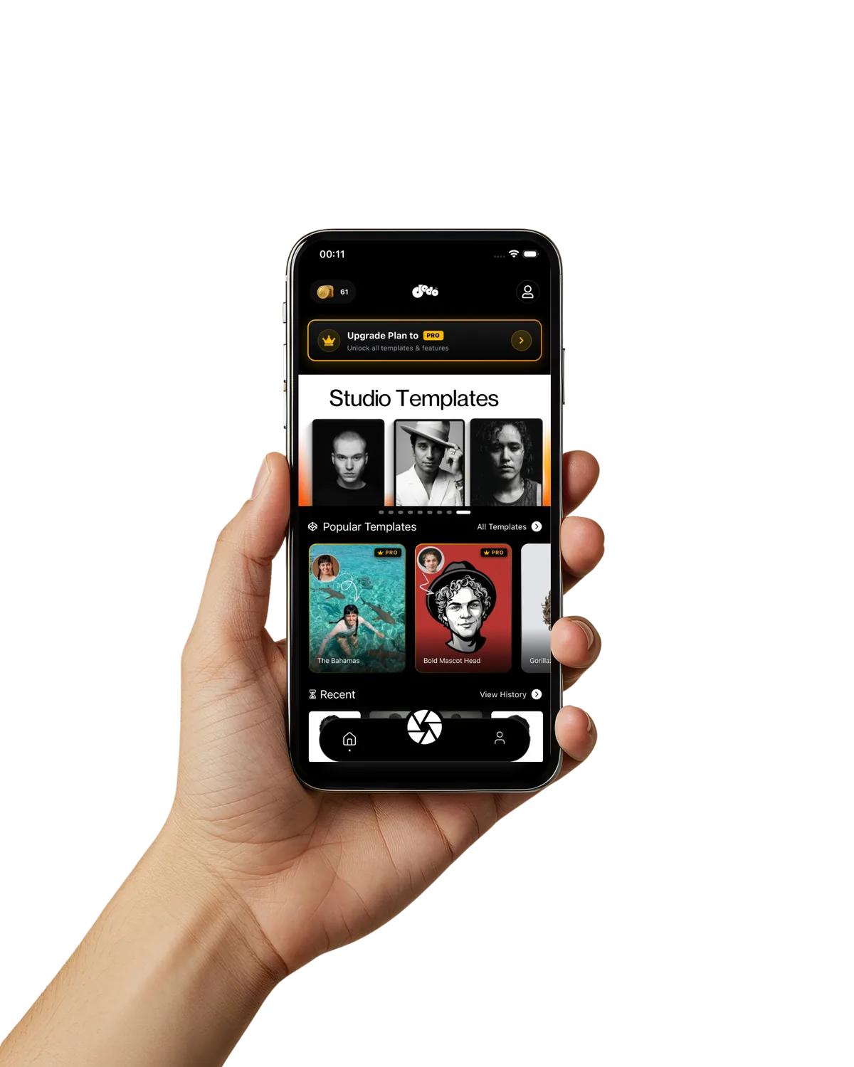 dodoAI – AI Headshot & Photo Transformation App